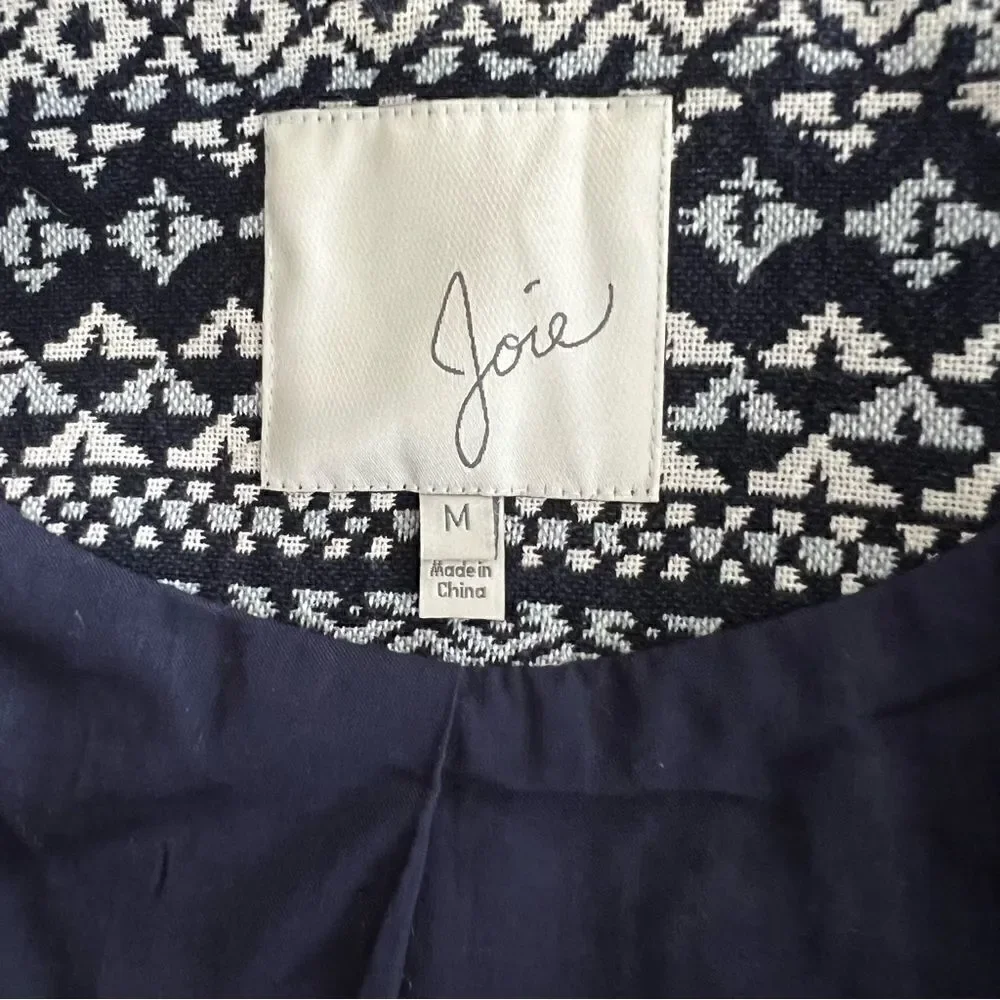 Joie Moto Asymmetrical Zip Jacket size M